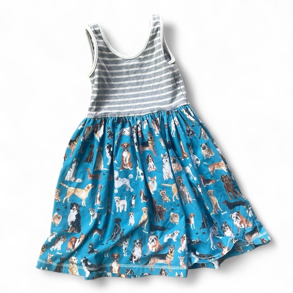 Kpea dog print dress size 6 years - Picture 3 of 4